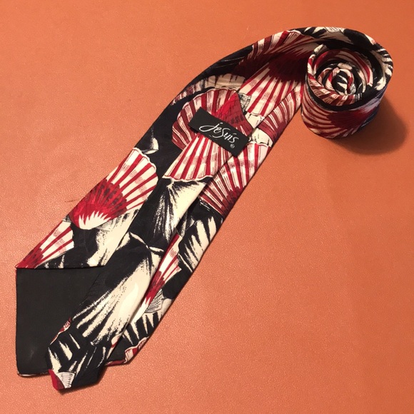 Jesuis silk tie - Picture 2 of 9